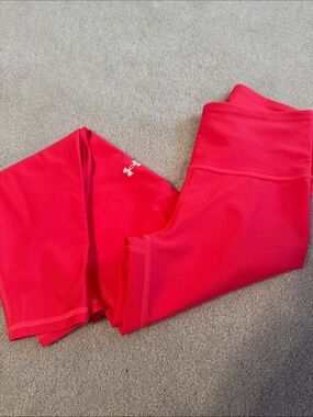 Under Armour Red Women's Performance Leggings
